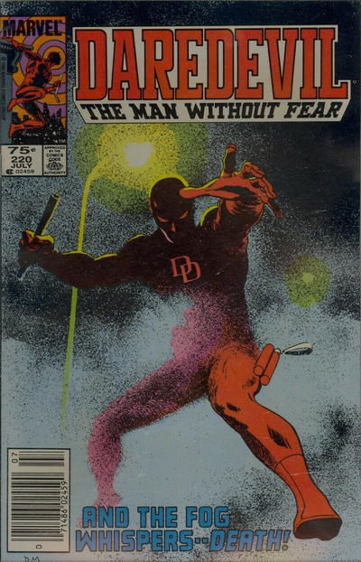 Cover for Daredevil (Marvel, 1964 series) #220 [Canadian]
