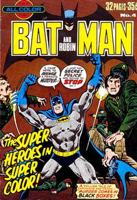 Cover Thumbnail for Batman and Robin (K. G. Murray, 1976 series) #4