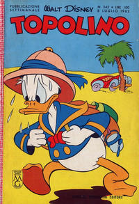 Cover Thumbnail for Topolino (Mondadori, 1949 series) #345