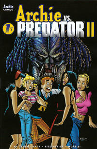 Cover Thumbnail for Archie vs. Predator II (Archie, 2019 series) #1 [Cover B - Rick Burchett]