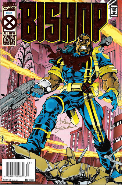 Cover for Bishop (Marvel, 1994 series) #3 [Direct Edition]