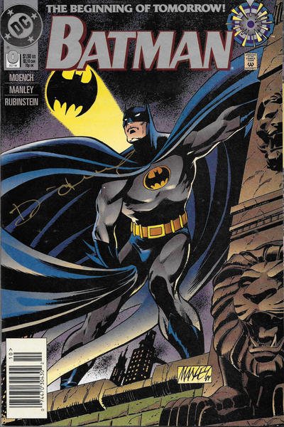 Cover for Batman (DC, 1940 series) #0 [Newsstand]
