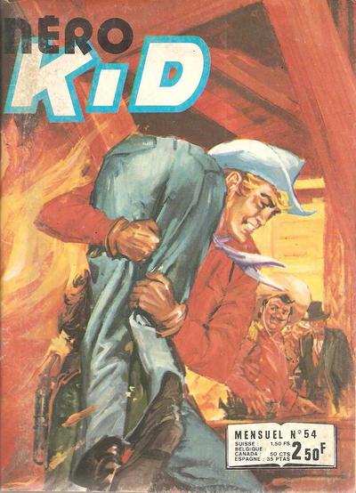 Cover for Néro Kid (Impéria, 1972 series) #54