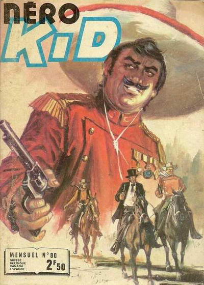Cover for Néro Kid (Impéria, 1972 series) #80