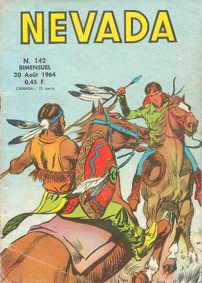 Cover for Nevada (Editions Lug, 1958 series) #142