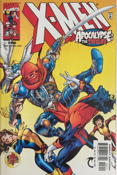 Cover for X-Men (Marvel, 1991 series) #96 [Direct Edition]