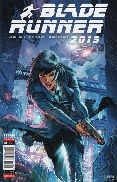 Cover for Blade Runner 2019 (Titan, 2019 series) #1 [Cover D - John Royle]