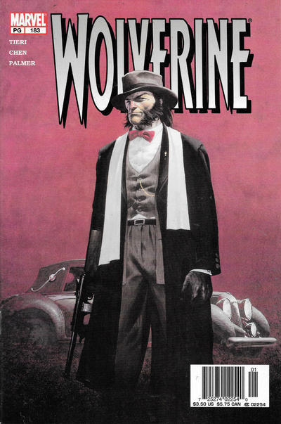 Cover for Wolverine (Marvel, 1988 series) #183 [Newsstand]