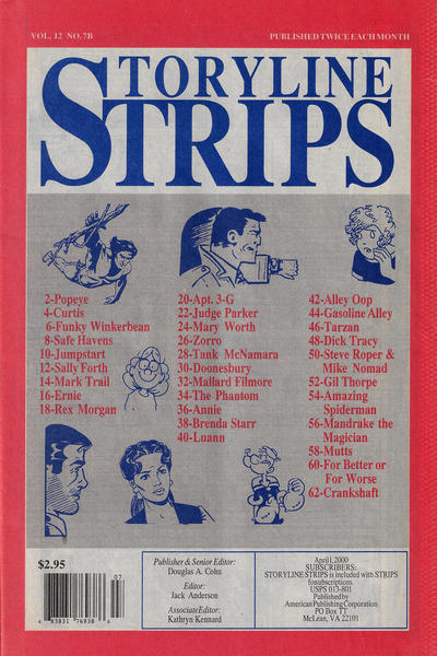 Cover for Storyline Strips (American Publishing, 1997 series) #v12#7B
