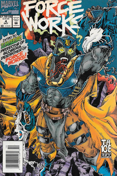Cover for Force Works (Marvel, 1994 series) #4 [Newsstand]