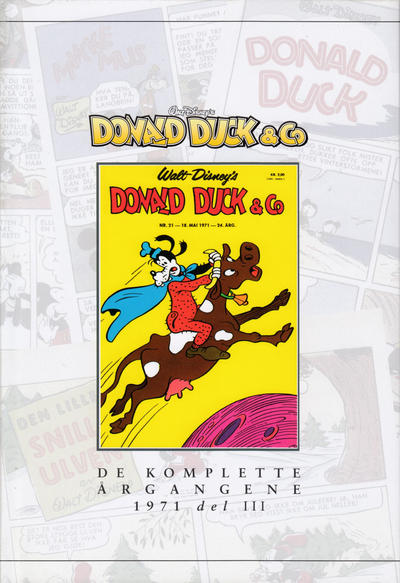 Cover for Donald Duck & Co De komplette årgangene (Hjemmet / Egmont, 1998 series) #[115] - 1971 del 3