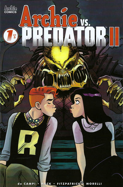 Cover for Archie vs. Predator II (Archie, 2019 series) #1 [Cover C - Derek Charm]