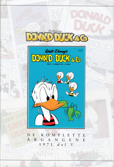 Cover for Donald Duck & Co De komplette årgangene (Hjemmet / Egmont, 1998 series) #[117] - 1971 del 5