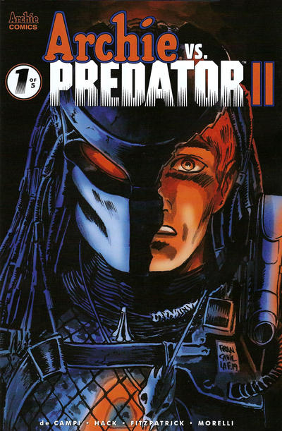 Cover for Archie vs. Predator II (Archie, 2019 series) #1 [Cover D - Francesco Francavilla]