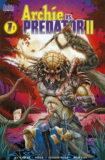 Cover for Archie vs. Predator II (Archie, 2019 series) #1 [Cover F - Billy Tucci]