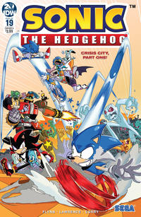 Cover Thumbnail for Sonic the Hedgehog (IDW, 2018 series) #19 [Cover A - Ryan Jampole]