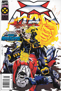 Cover for X-Man (Marvel, 1995 series) #4 [Newsstand]