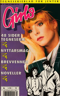 Cover Thumbnail for Girls (Hjemmet / Egmont, 1989 series) #9/1990