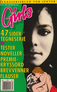 Cover Thumbnail for Girls (Hjemmet / Egmont, 1989 series) #5/1991
