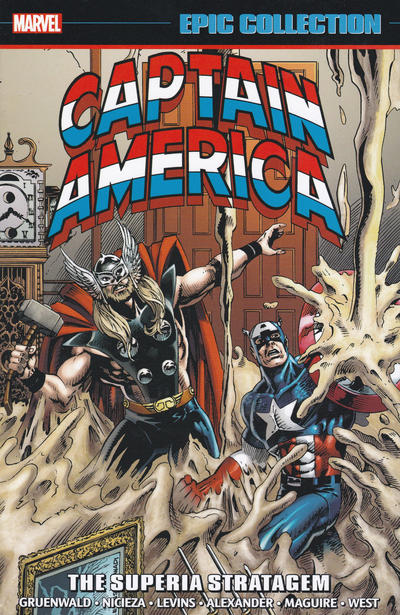 Cover for Captain America Epic Collection (Marvel, 2014 series) #17 - The Superia Stratagem