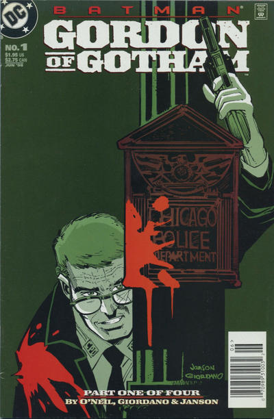 Cover for Batman: Gordon of Gotham (DC, 1998 series) #1 [Newsstand]