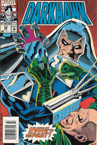 Cover for Darkhawk (Marvel, 1991 series) #29 [Newsstand]