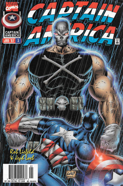 Cover for Captain America (Marvel, 1996 series) #3 [Newsstand]