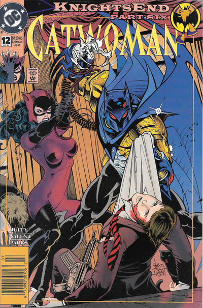 Cover for Catwoman (DC, 1993 series) #12 [Newsstand]