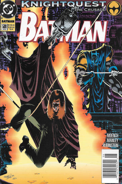 Cover for Batman (DC, 1940 series) #508 [Newsstand]