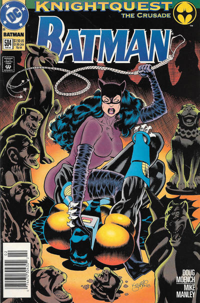 Cover for Batman (DC, 1940 series) #504 [Newsstand]