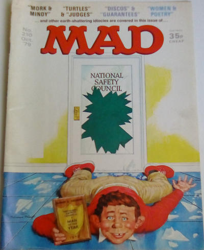 Cover for Mad (Thorpe & Porter, 1959 series) #210