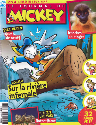 Cover for Le Journal de Mickey (Hachette, 1952 series) #3490
