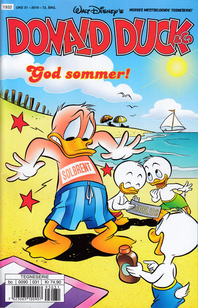 Cover for Donald Duck & Co (Hjemmet / Egmont, 1948 series) #31/2019
