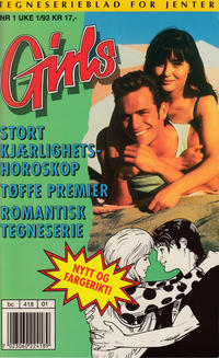 Cover Thumbnail for Girls (Hjemmet / Egmont, 1989 series) #1/1993