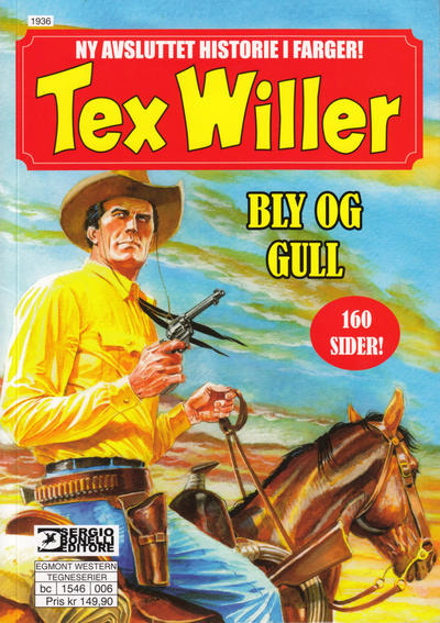 Cover for Tex Willer (Hjemmet / Egmont, 2014 series) #[13] - Bly og gull