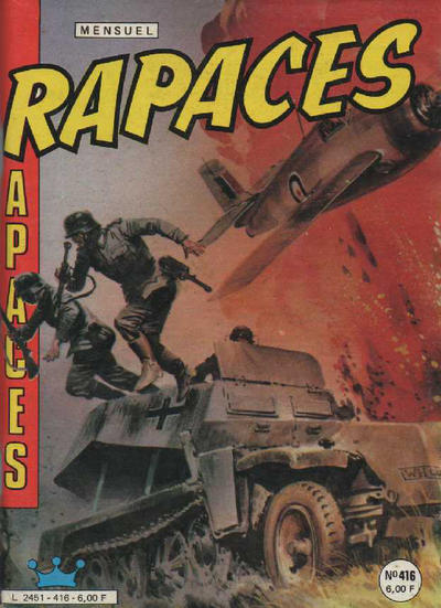 Cover for Rapaces (Impéria, 1961 series) #416