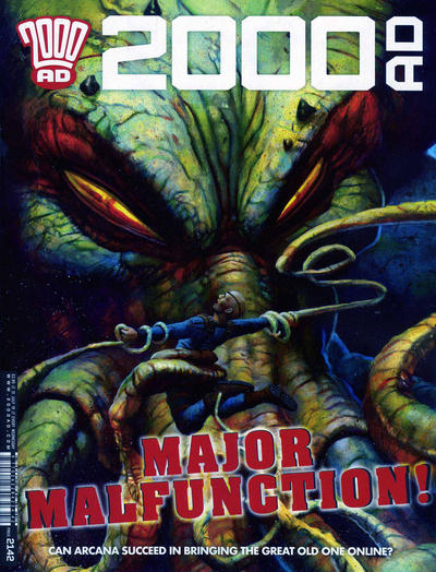 Cover for 2000 AD (Rebellion, 2001 series) #2142