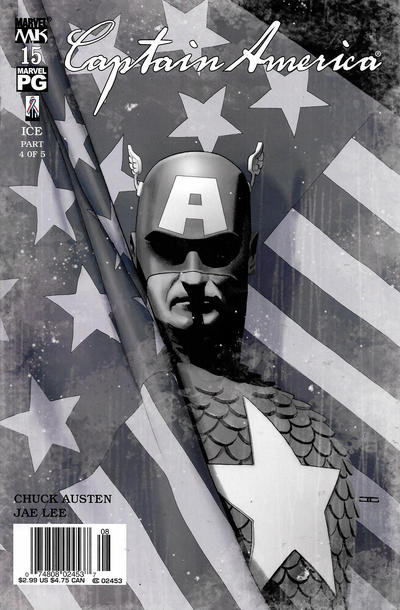 Cover for Captain America (Marvel, 2002 series) #15 [Newsstand]