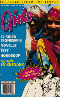 Cover Thumbnail for Girls (Hjemmet / Egmont, 1989 series) #8/1993