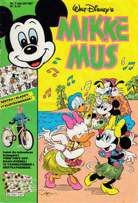 Cover Thumbnail for Mikke Mus (Hjemmet / Egmont, 1980 series) #7/1987