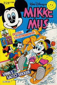 Cover Thumbnail for Mikke Mus (Hjemmet / Egmont, 1980 series) #2/1989