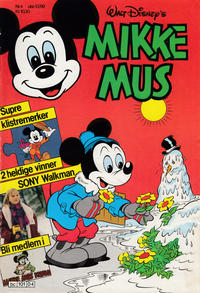 Cover Thumbnail for Mikke Mus (Hjemmet / Egmont, 1980 series) #4/1989
