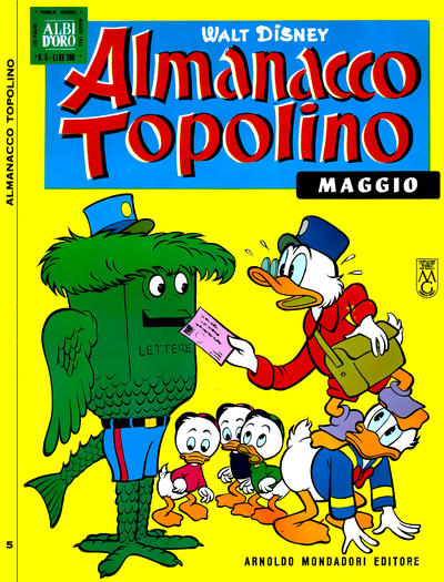 Cover for Almanacco Topolino (Mondadori, 1957 series) #101