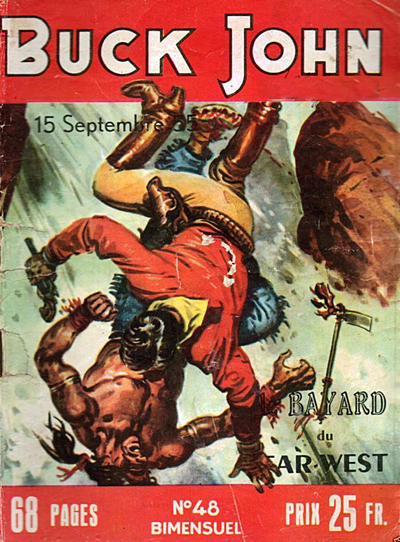 Cover for Buck John (Impéria, 1953 series) #48