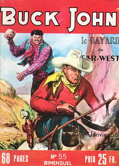 Cover for Buck John (Impéria, 1953 series) #55