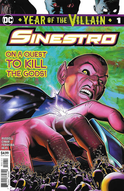 Cover for Sinestro: Year of the Villain (DC, 2019 series) #1