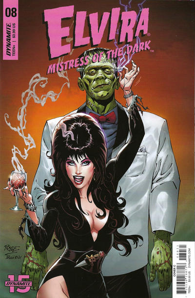 Cover for Elvira Mistress of the Dark (Dynamite Entertainment, 2018 series) #8 [Cover C John Royle]