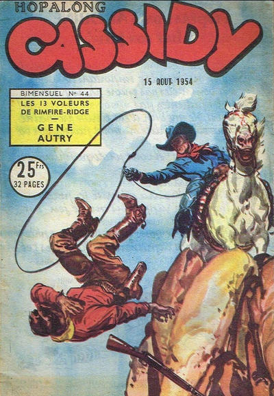 Cover for Hopalong Cassidy (Impéria, 1951 series) #44