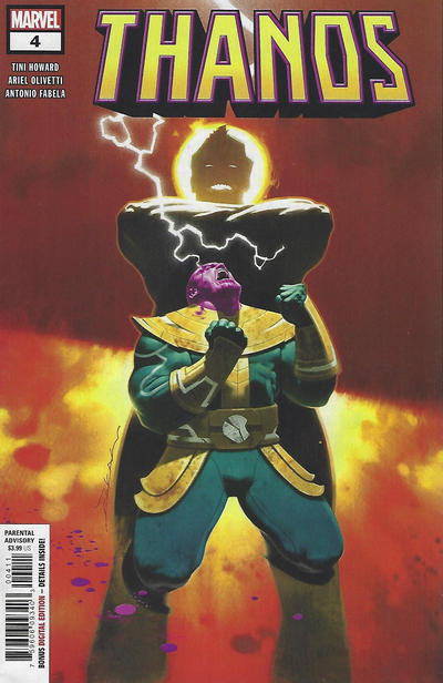 Cover for Thanos (Marvel, 2019 series) #4 [Jeff Dekal]