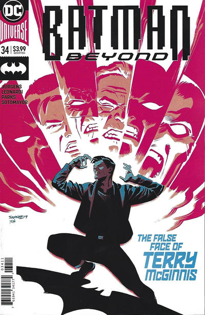 Cover for Batman Beyond (DC, 2016 series) #34 [Chris Samnee & Matthew Wilson]